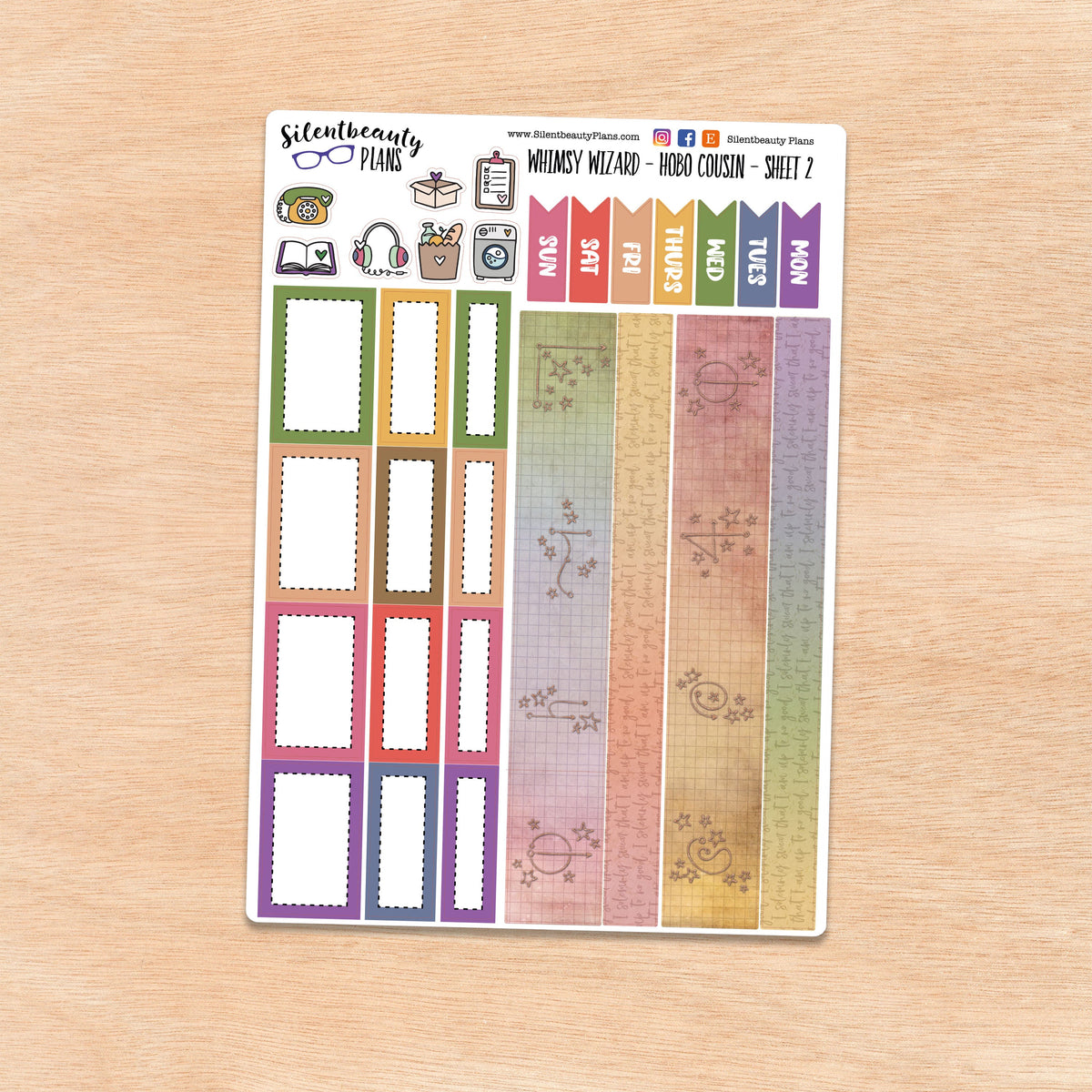 Whimsy Wizard | Hobonichi Cousin