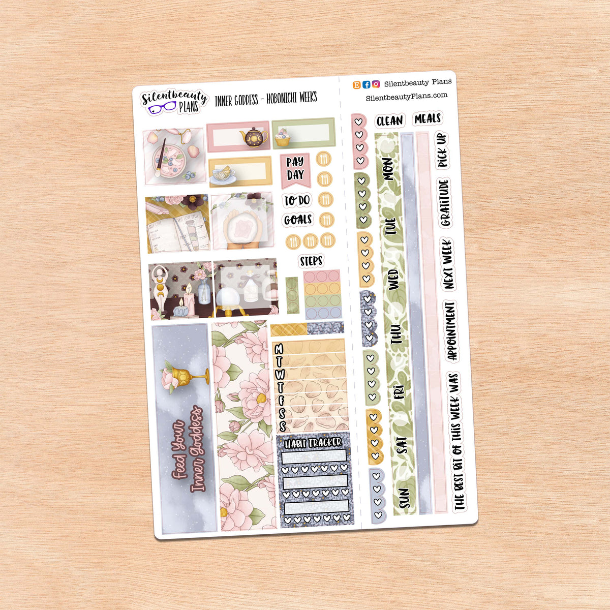 Inner Goddess | Hobonichi Weeks