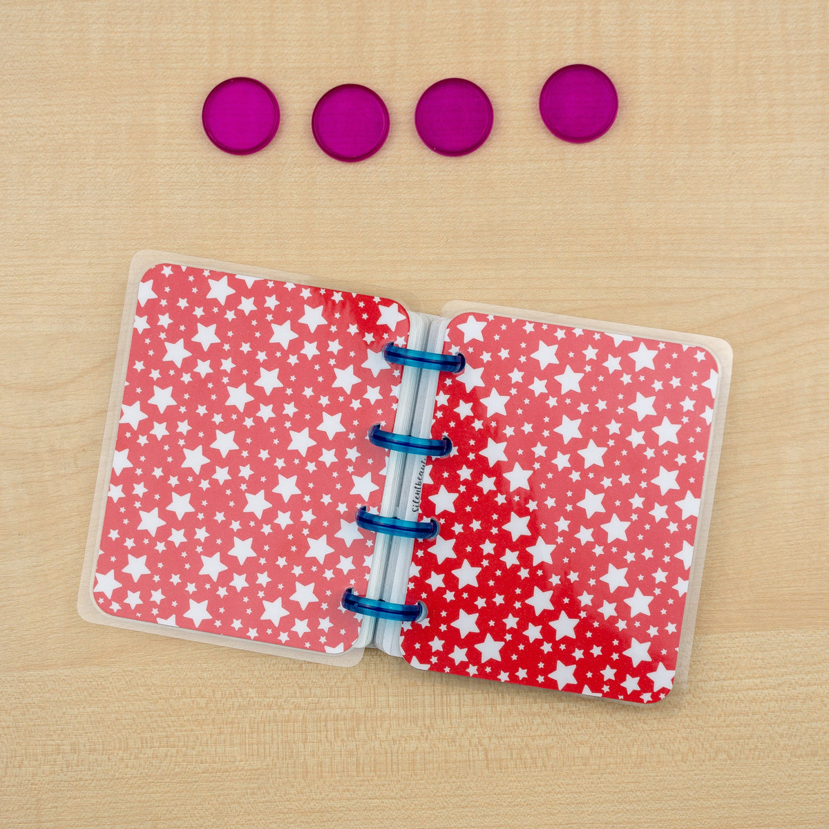 Lion House Pride Happy Planner Covers | 2 Disc Colour Options | Micro Happy Planner Cover Set | Planner Accessories