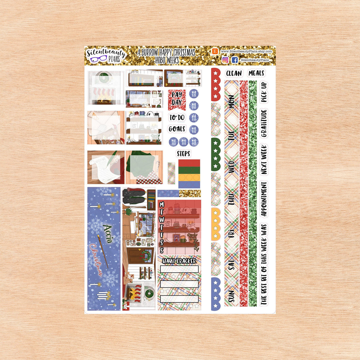 A Burrow Happy Christmas | Hobonichi Weeks