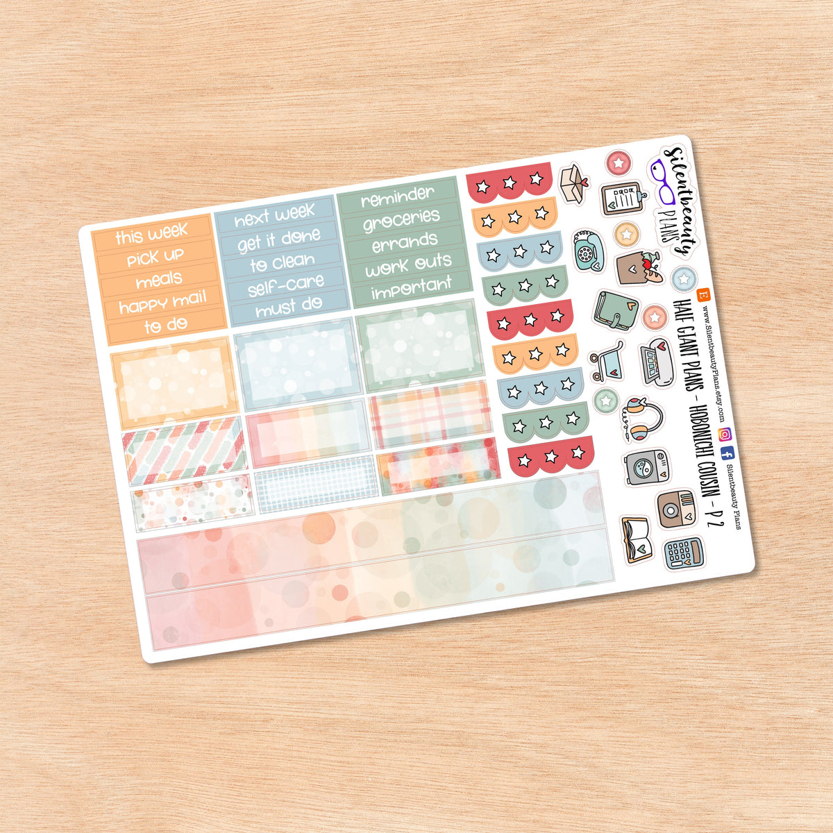 Half-Giant Plans | Hobonichi Cousin