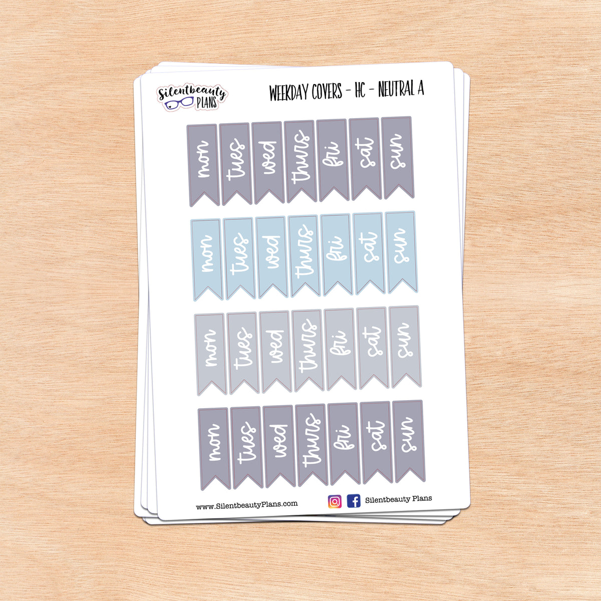 Solid Neutral Day Cover Flags | 3 Options