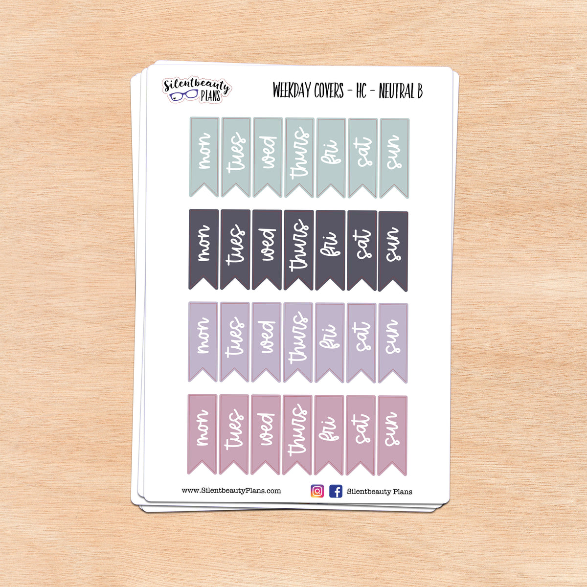 Solid Neutral Day Cover Flags | 3 Options