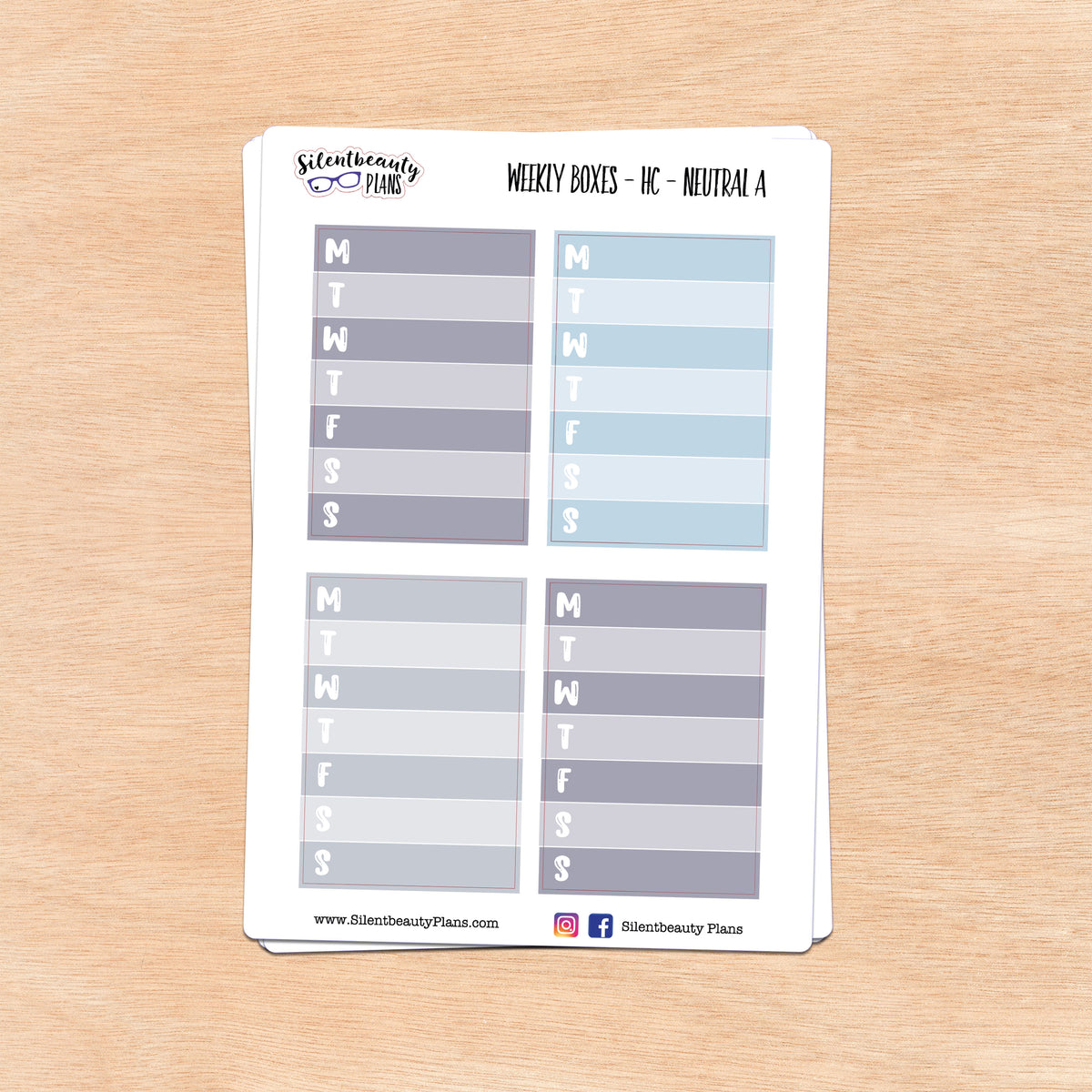Neutral Weekly Boxes | 3 Options