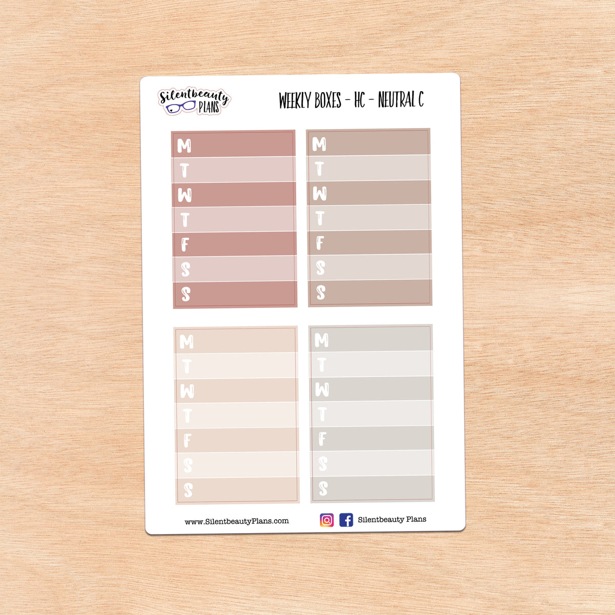 Neutral Weekly Boxes | 3 Options