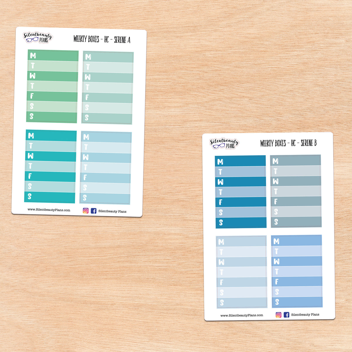 Serene Weekly Boxes | 2 Options
