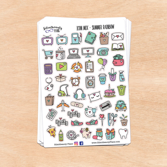 Summer Mixed Icons