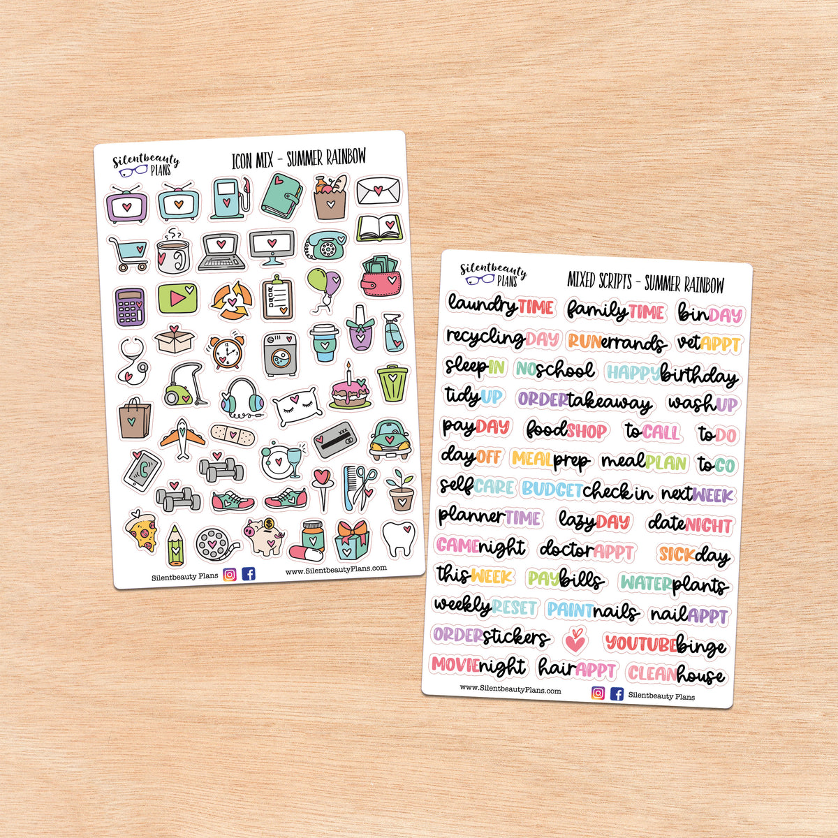 Summer Mixed Icons