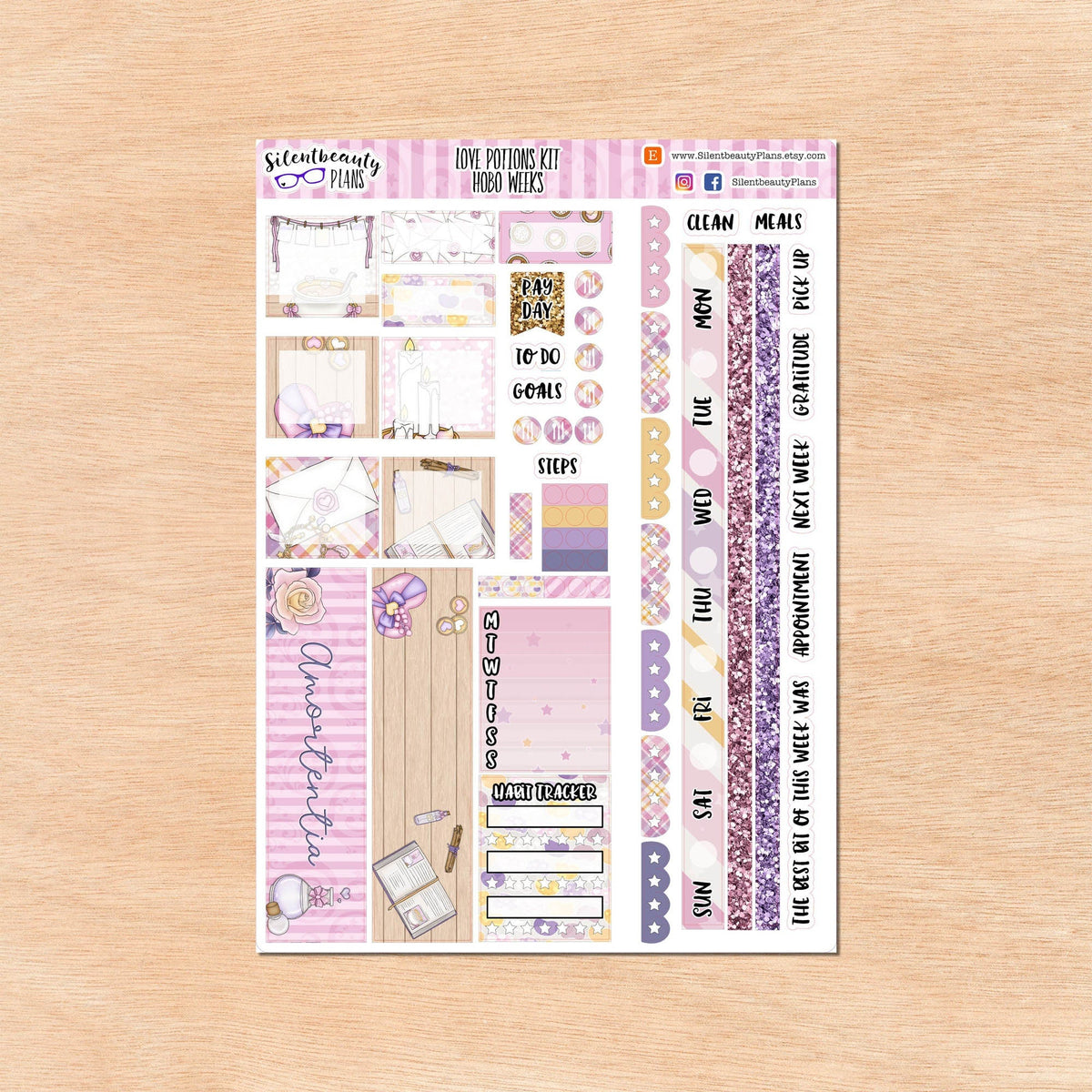 Love Potions | Hobonichi Weeks