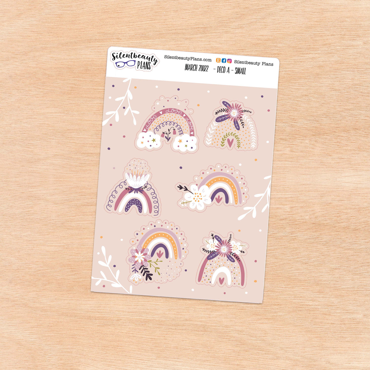 Floral Rainbows | March 2022 Deco