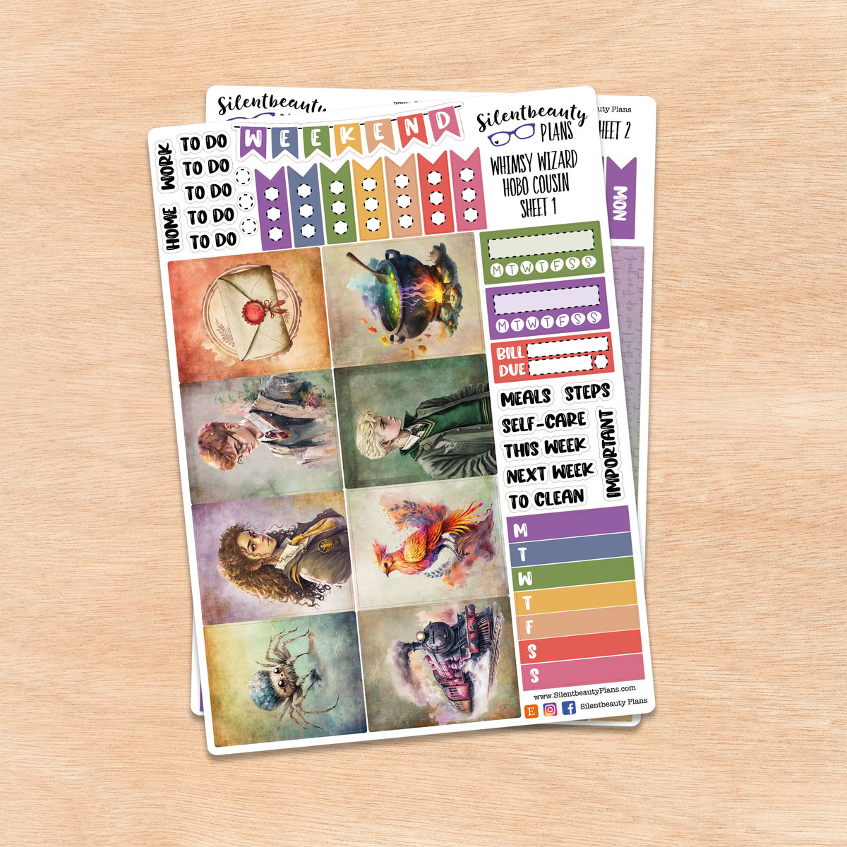 Whimsy Wizard | Hobonichi Cousin