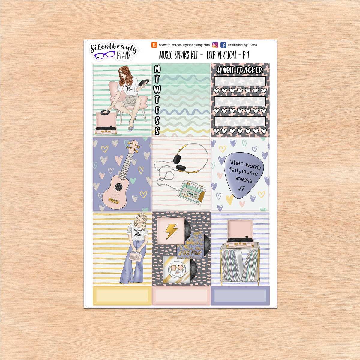 Music Speaks | Standard Vertical