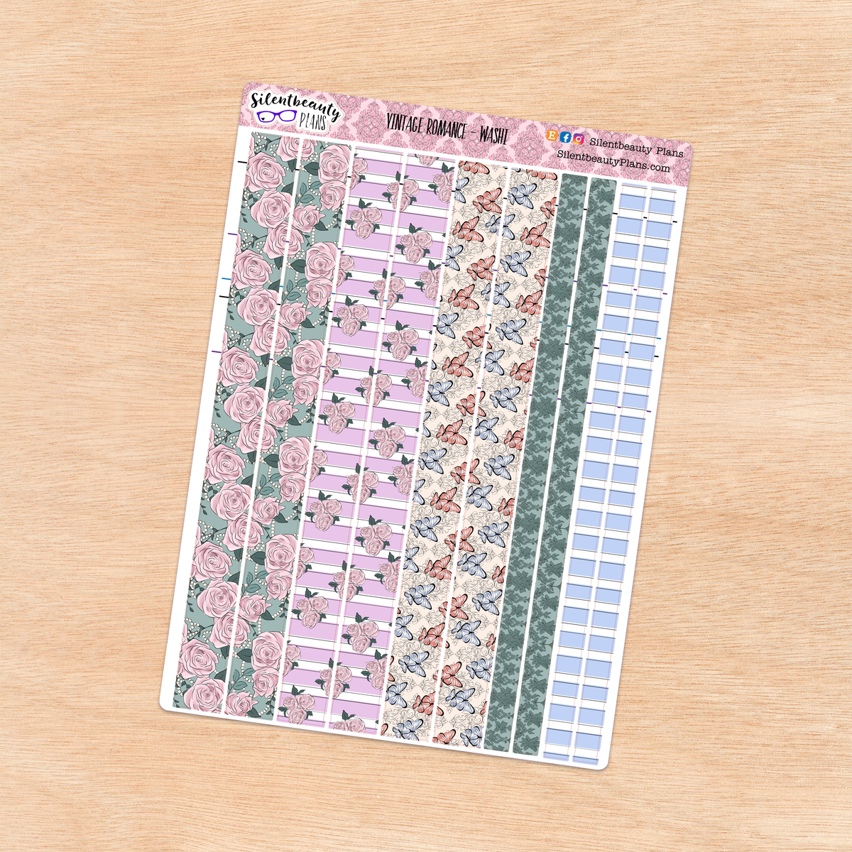 Vintage Romance | Washi