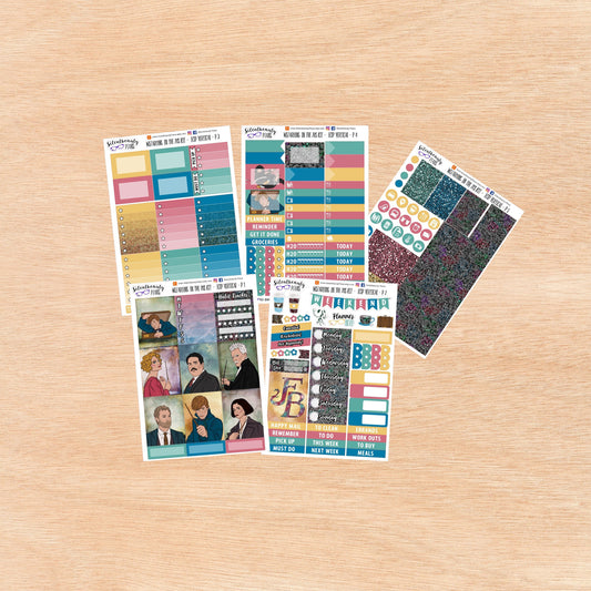 Wizarding in the 20s Sticker Kit - Standard Vertical, Vertical, Planner Stickers, UK