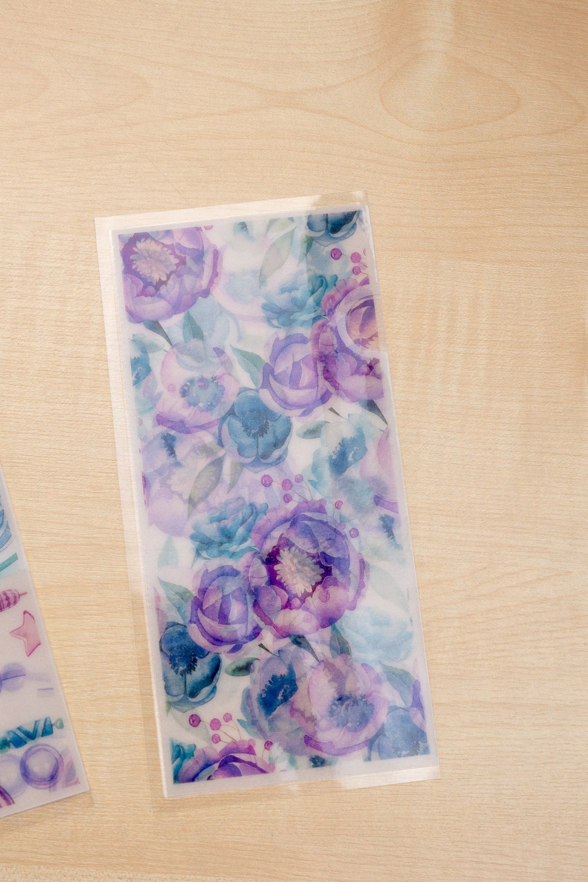 Boho Collection Sticker Stash Vellum Pouches | Hobo Weeks Sticker Storage | Silentbeauty Plans | UK