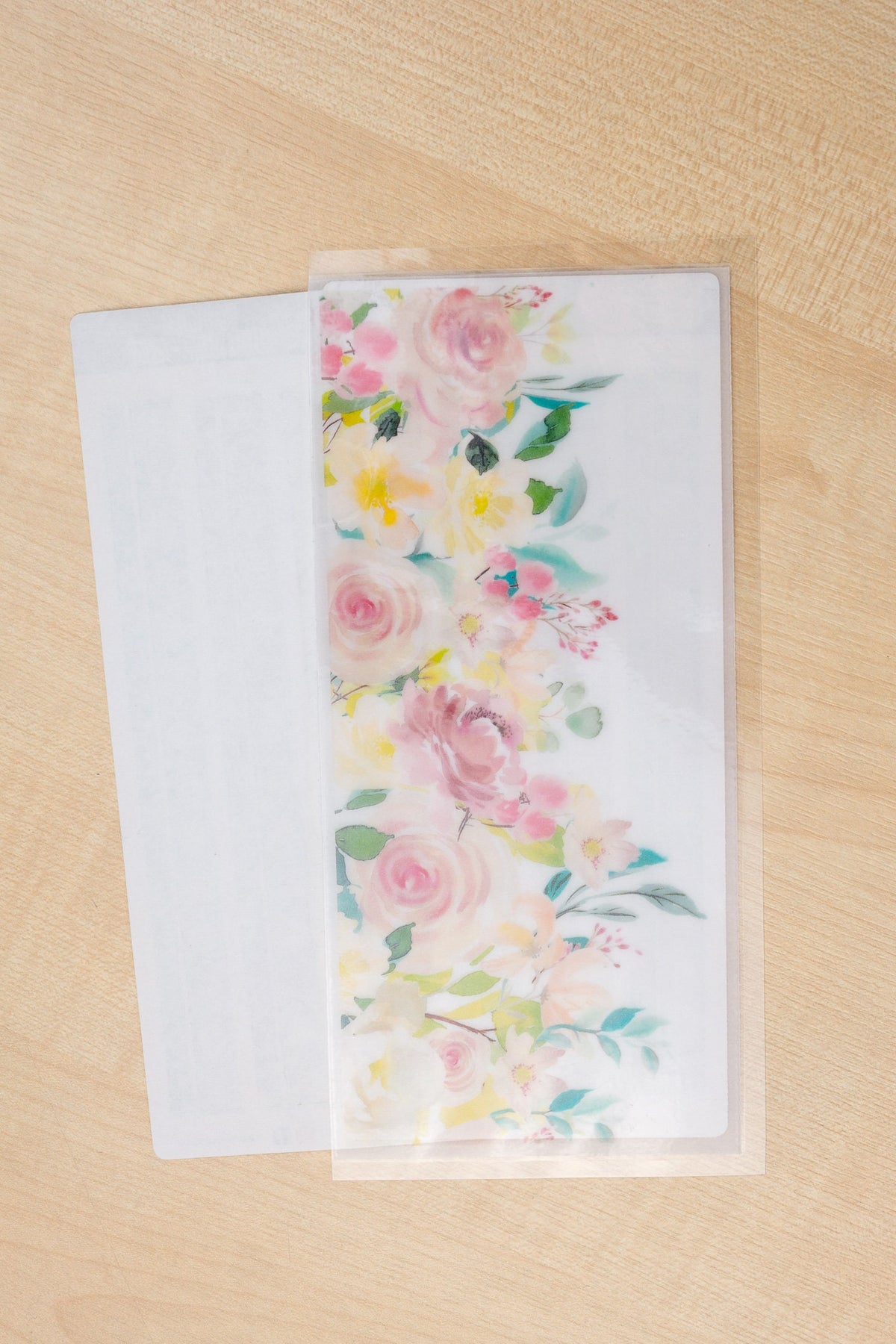 Whisper or Rainbow Scribbles Sticker Stash Vellum Pouch | Hobo Weeks Sticker Storage | Silentbeauty Plans | UK