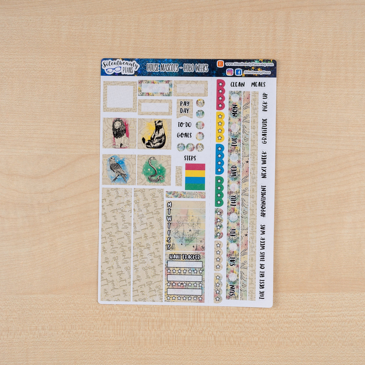 House Mascots | Hobonichi Weeks