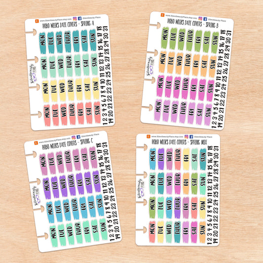 Hobo Weeks Spring Date Covers | 4 Options