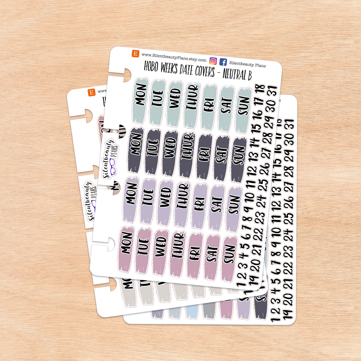Hobo Weeks Neutral Date Covers | 4 Options