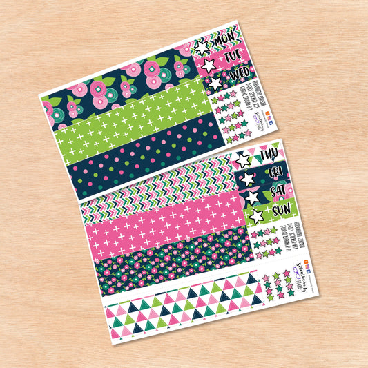 Floral Bloom | Hobonichi Cousin | Daily
