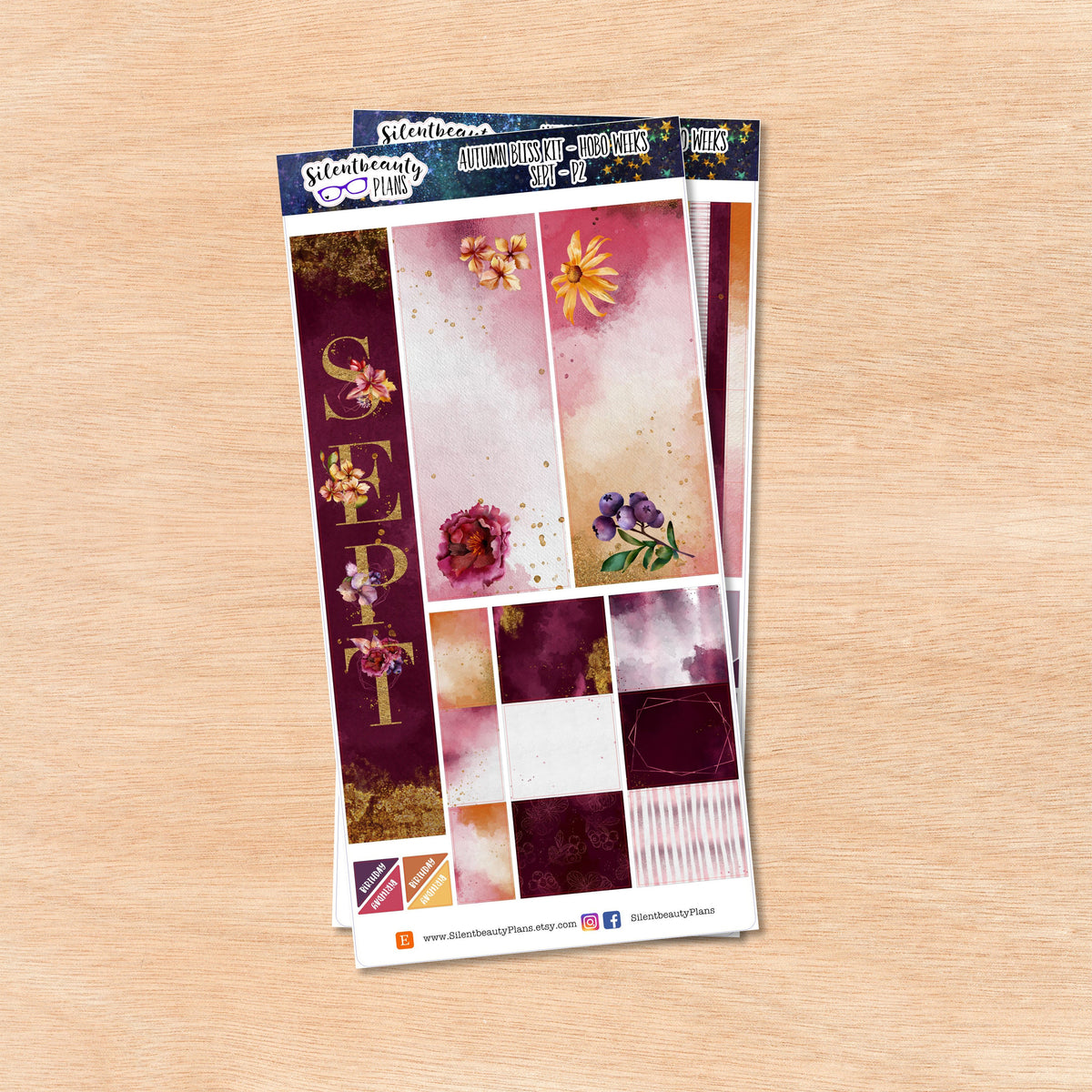 Autumn Bliss | Hobonichi Weeks | Monthly