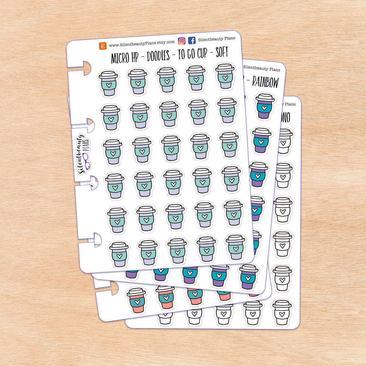 Doodle To Go Cup | 4 Colour Options | Micro Disc