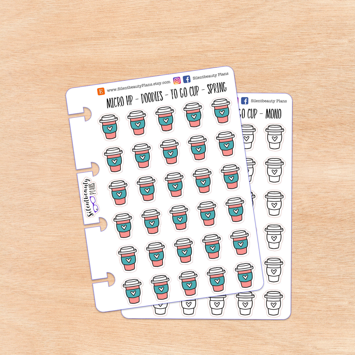 Doodle To Go Cup | 4 Colour Options | Micro Disc
