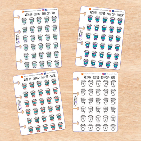 Doodle To Go Cup | 4 Colour Options | Micro Disc