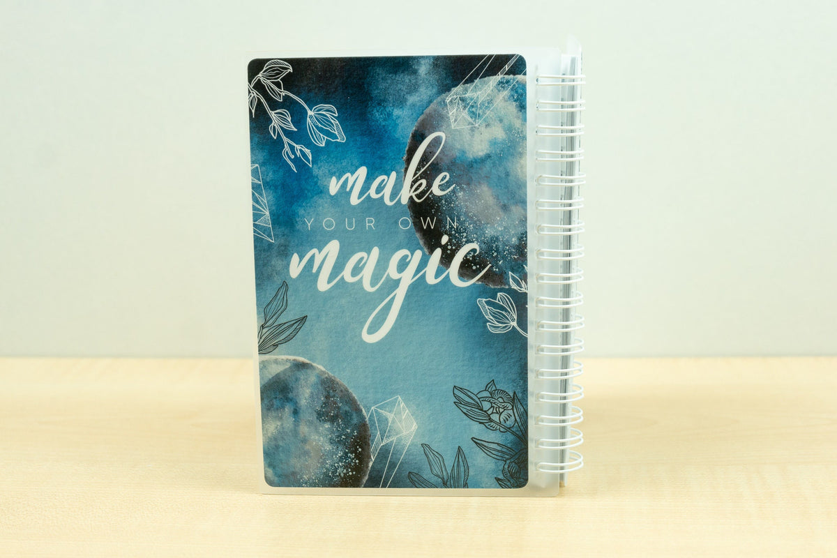 Lunare | Reusable Sticker Book | 2 Sizes | A6 | B6 | Silentbeauty Plans