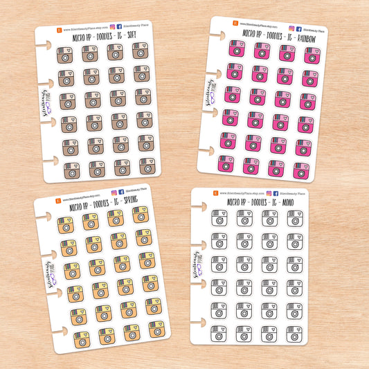 Doodle IG | 4 Colour Options | Micro Disc