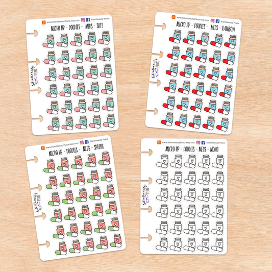 Doodle Meds - Medication | 4 Colour Options | Mico Disc