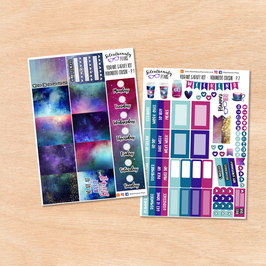 Vibrant Galaxy  | Hobonichi Cousin