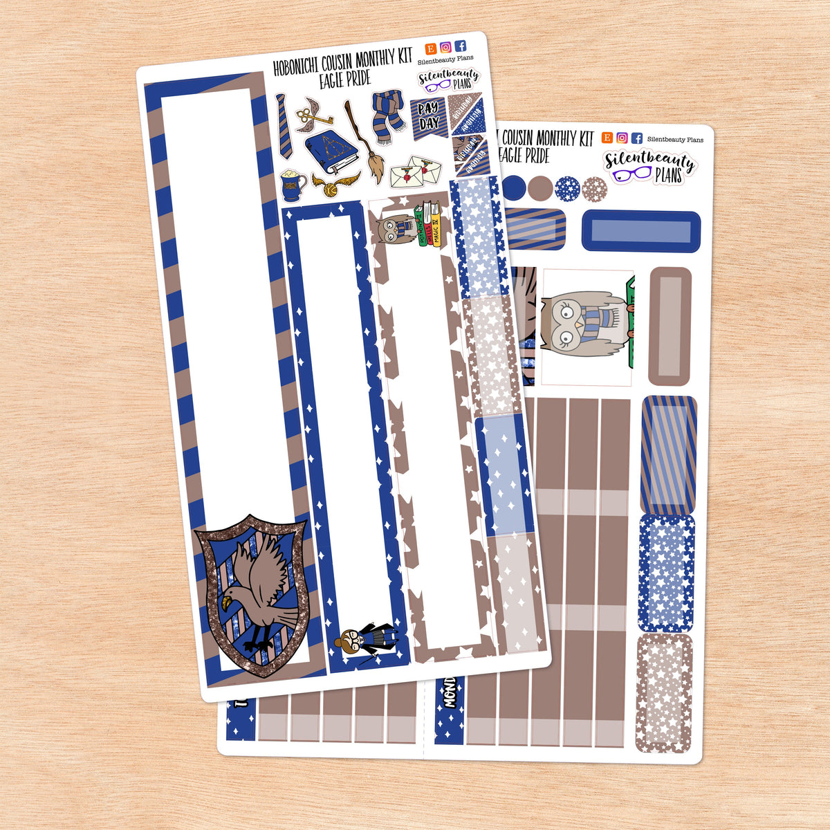 Eagle Pride | Hobonichi Cousin | Monthly